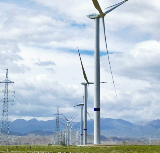 一路向西 零距離走近中國最大單體風電場！